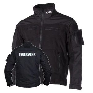 Kommando Fleecejacke Feuerwehr Freiwillige GESTICKT Rettungsdienst #38840 - Bild 1 von 3