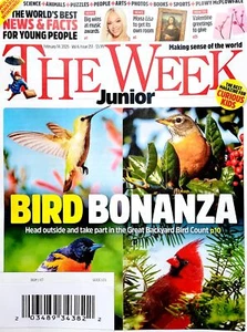 The Week Junior Magazine Feb 14, 2025 - Bird Bonanza, Mona Lisa, Music Awards - Picture 1 of 9