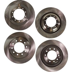 Front and Rear Disc Brake Rotors For 2008-2010 Dodge Ram 4500 Ram 5500