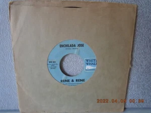 RENAY & RENE...ENCHILADA JOE/LLORARAS...WHITE WHALE...VG...'69 - Imagen 1 de 2
