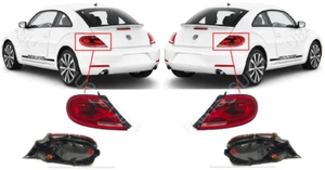 NUOVO PER VOLKSWAGEN BEETLE (5C1) 2011-2019 COPPIA FANALI POSTERIORI SET L&R - Foto 1 di 3