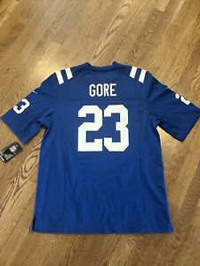 Indianapolis Colts Frank Gore jersey mens size medium blue Nike