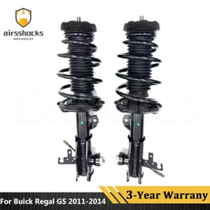 2X Front Shock Struts Real Time Damping Fit 2011-2014 Buick Regal GS 13319741 - Picture 1 of 6