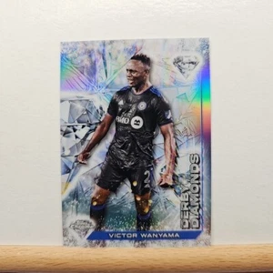 2023 Topps Chrome MLS Soccer Victor Wanyama Derby Diamonds Refractor # DD-6 - Picture 1 of 2