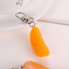 Luxury Orange Keychains Exquisite Bag Hanging Pendant