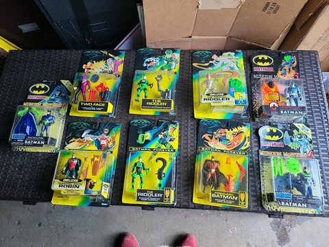 NEW Vintage 1995 Kenner Batman Forever Lot Cover