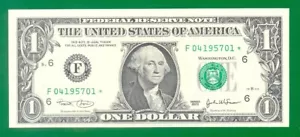 United States Fr#1929F* $1 2003 Atlanta STAR Note UNC - Picture 1 of 2