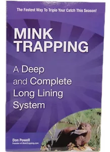 Mink Trapping Complete Long Lining by Don Powell (Book)  - Picture 1 of 1