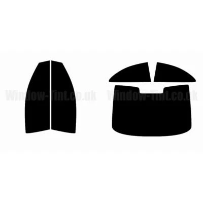 For Audi A5 2-door Coupe 2008-16 Full Pre Cut Window Tint Kit Front & Rear Film - Image 1 of 4