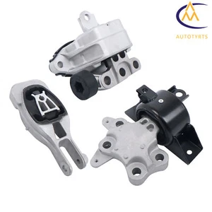 For 17-18 Chevy Trax Sport Utility 3× Engine Mounts & Automatic Trans Mount Set - Picture 1 of 15
