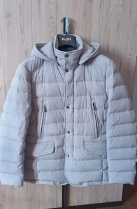 GIACCA PIUMINO UOMO MooRER CRAIG-KN MADE IN ITALY TAGLIA 50 PERLA VERA PIUMA - Imagen 1 de 12