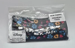 Disney Park Pixar Authentic Cloth Face Mask Adult XL Coco Print Brand New - Picture 1 of 2