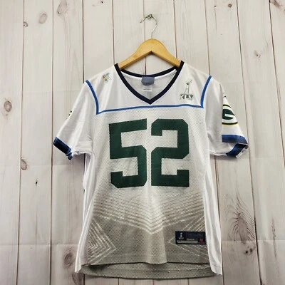Camiseta para mujer Green Bay Packers mediana 52 Clay Matthews NFL Reebok On Field Foto 1 de 4