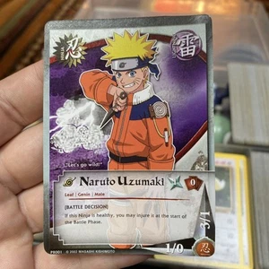 Shonen Jump Naruto Uzumaki Card Game CCG Promo 2002 Anime Mint - PR001 - Picture 1 of 2