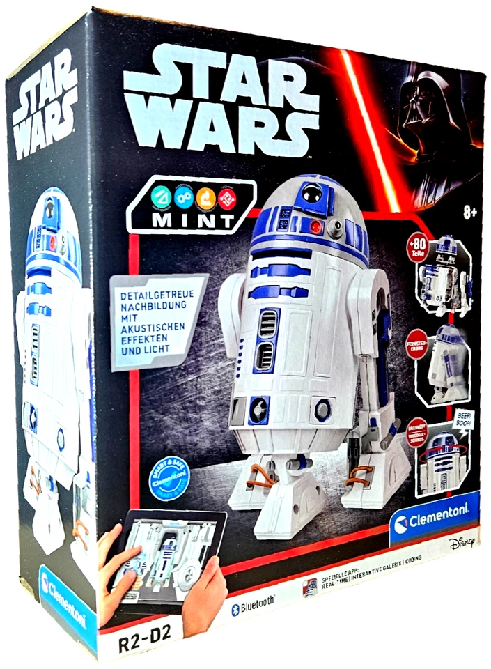 Clementoni Star Wars R2D2 Roboter Experimentierkasten Lernspielzeug 59457 Neu