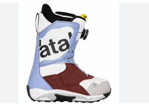 Bataleon Women Twist Snowboard Boots (US Size 8) Burgundy / Creme - Picture 1 of 1