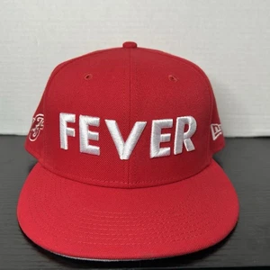 Indiana Fever WNBA Basketball Red New Era Hat SnapBack Adjustable - Picture 1 of 8