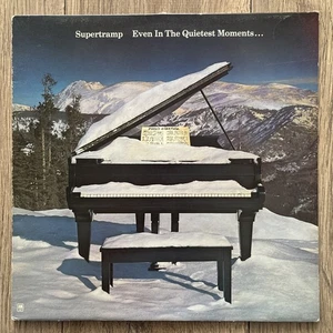Supertramp Even In The Quietest Moments EX+/VG+ UK 1st Press Vinyl LP 1977 - Picture 1 of 10