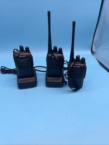 Arcshell 3 Two Way Radio UHF Transceiver AR-5 Single Walkie Talkie 2 W/ Charger - Picture 1 of 7