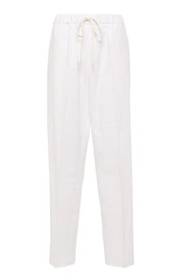 PANTALONES CON CORDÓN MAISON MARGIELA MM6 MEZCLA LINO - Hecho en Italia IT40/Estados Unidos Pequeños Foto 1 de 4