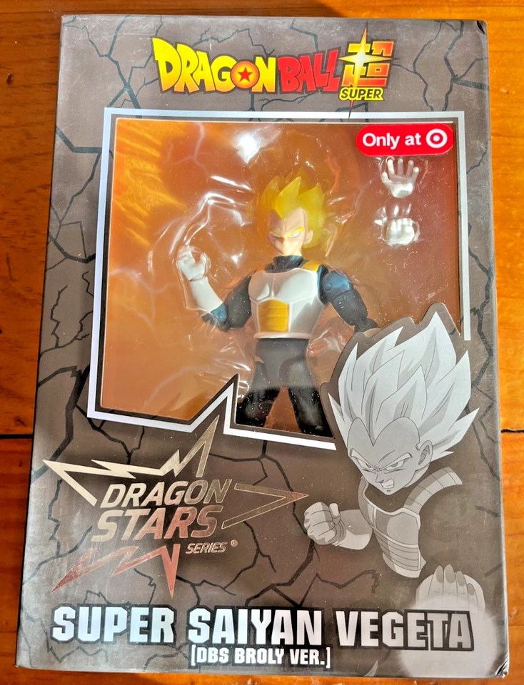 Dragon Stars Bandai Dragon Ball Super Super Saiyan Vegeta Target exclusivo nuevo en caja Foto 1 de 3
