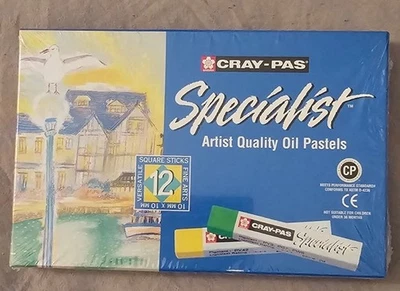 Масляные пастели художественного качества Sakura Cray-Pas Specialist 12 шт. - Изображение 1 из 2