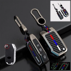 Zinc Alloy Silicone Car Key Fob Case Cover For KIA Forte Sportage Seltos Sorento - Foto 1 di 15