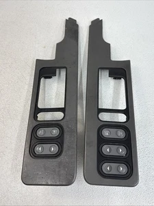 88-94 Chevy GMC Truck Pair Of Door Lock Bezels W/ Switches OEM 15615129 15615130 - Picture 1 of 13