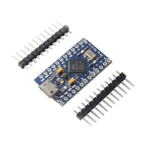 Scheda modulo di sviluppo Pro Micro ATMEGA32U4 5V 16MHz Micro-USB 4x10-bit ADC - Foto 1 di 5