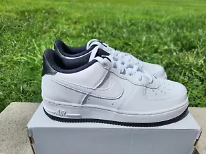 Nike Air Force 1 Low AF1 Essential GS Weiß Schwarz Sneaker DV1331 100 Damen - Bild 1 von 9