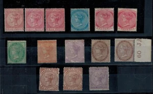Jamaica 1870-83 The Set SG 7-15 1/2d to 5S MOG or NH GEM CV L1250+ - Picture 1 of 2