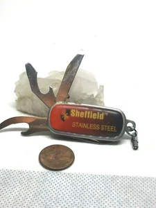 Vintage - Sheffield - Schlüsselanhänger - Klapptaschenmesser (F) - Bild 1 von 3