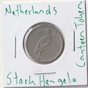 Ficha Holanda Cigüeña Hengelo Ficha Cantimplora - Imagen 1 de 2