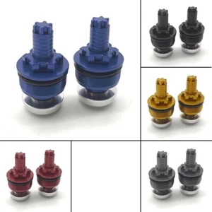 For Yamaha YZF-R25 2013-18 YZF-R3 2015-18 Preload Adjusters Front Fork Cap Bolts - Picture 1 of 6