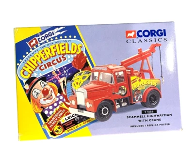 Corgi Classics 97886 Scammell Highwayman With Crane CHIPPERFIELDS CIRCUS Boxed - Image 1 of 4
