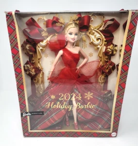 Barbie Signature 2024 Holiday Barbie Fashion Doll OPEN BOX - Bild 1 von 7