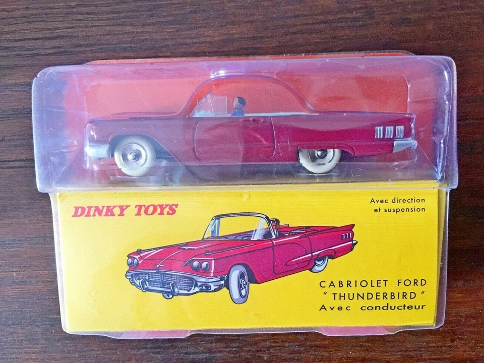 DINKY TOYS FORD THUNDERBIRD 1/43 SCALE n/ BBR MINICHAMPS MERCURY CORGI - Immagine 1 di 1