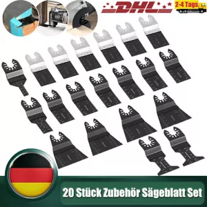 20 Stück Multitool Zubehör Sägeblatt Set Metall Holz für Multimaster Fein Bosch - Bild 1 von 13