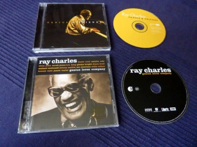 2CD Ray Charles Genius Loves Company &Friends Elton John Alicia Keys Diana Krall - Bild 1 von 4