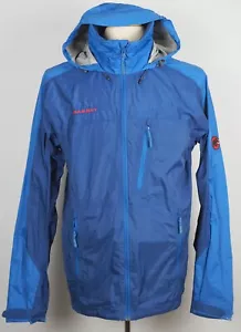 Mammut Herren Regen Jacke Blau Dry-Tech Gr.L - Bild 1 von 6