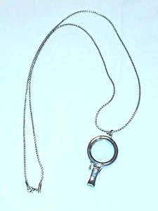 ¡Nuevo! Medallón de cordón con cuentas de plata - Imagen 1 de 8
