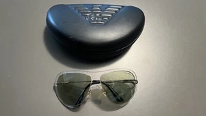 Emporio Armani Sonnenbrille Grün Grau Silber EA 9720/S D71 T1 64012 ‡23 - Bild 1 von 9