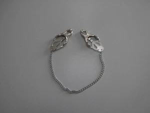 Nippelklemmen mit Kette - Bild 1 von 2