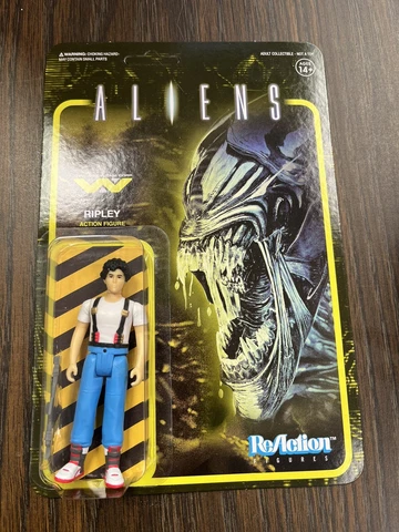 Ellen Ripley Aliens ReAction 3.75” Figure Super7 Cover