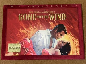 Gone With The Wind Blu-ray DVD 4 Disc Set 70th Anniversary + Books & Postcards - Picture 1 of 24