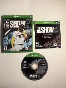 MLB The Show 21 Microsoft Xbox Series X CIB Complete Tested and Working - Picture 1 of 3