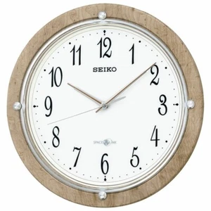 Seiko Wanduhr GP212A Analog Satelliten Radio Wave SPACE LINK Japan - Bild 1 von 3