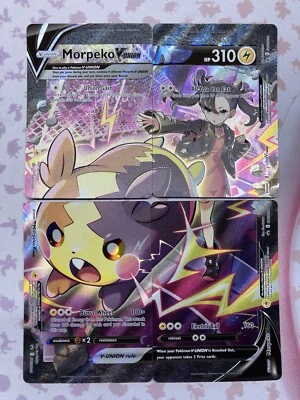 Morpeko V-Union (-290) (Set of 4) SWSH290 SWSH: Sword & Shield Promo Cards Holo - Image 1 of 2