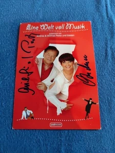 Andrea Und Wilfried Peetz Und Gästen Autogrammkarte - Bild 1 von 1