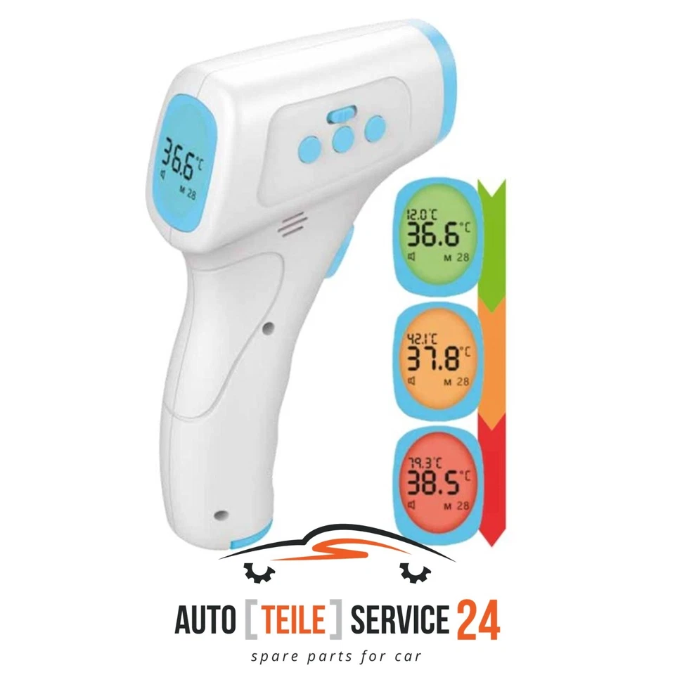 2 x Termometro Febbre Xs-ift001a Temperatura Digitale Infrarossi senza Contatto